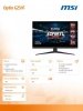 Monitor 24.5 cali Optix G251F FLAT/LED/FHD/NonTouch/czarny